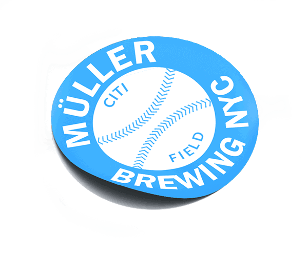 Floating circle sticker