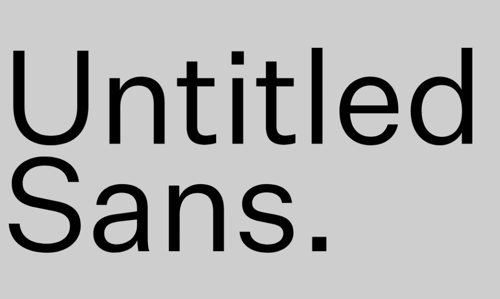Unitied Sans text