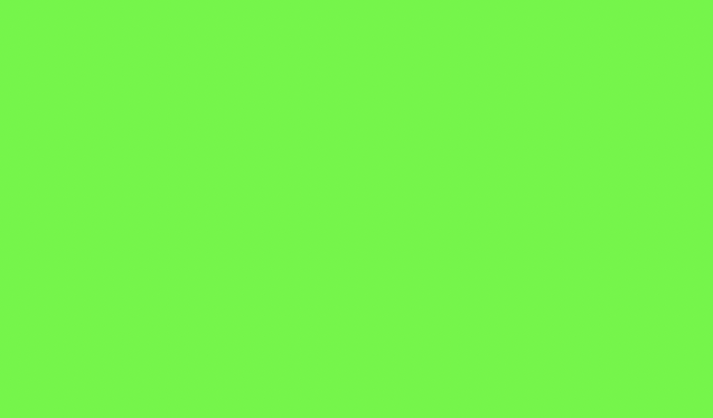 Block of the color green