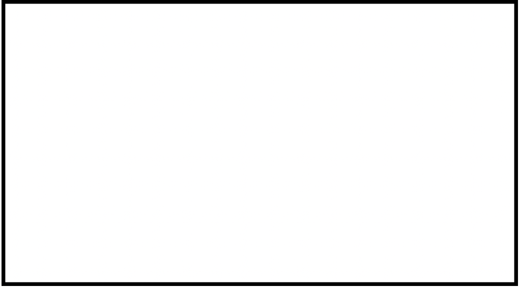 Block of the color white with a black border