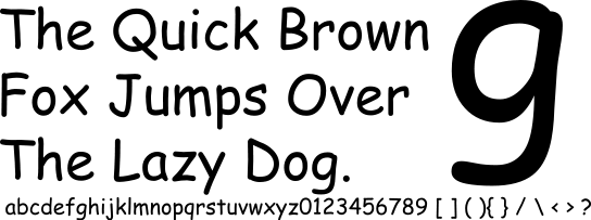 comic sans font