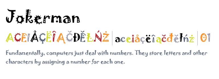 jokerman font