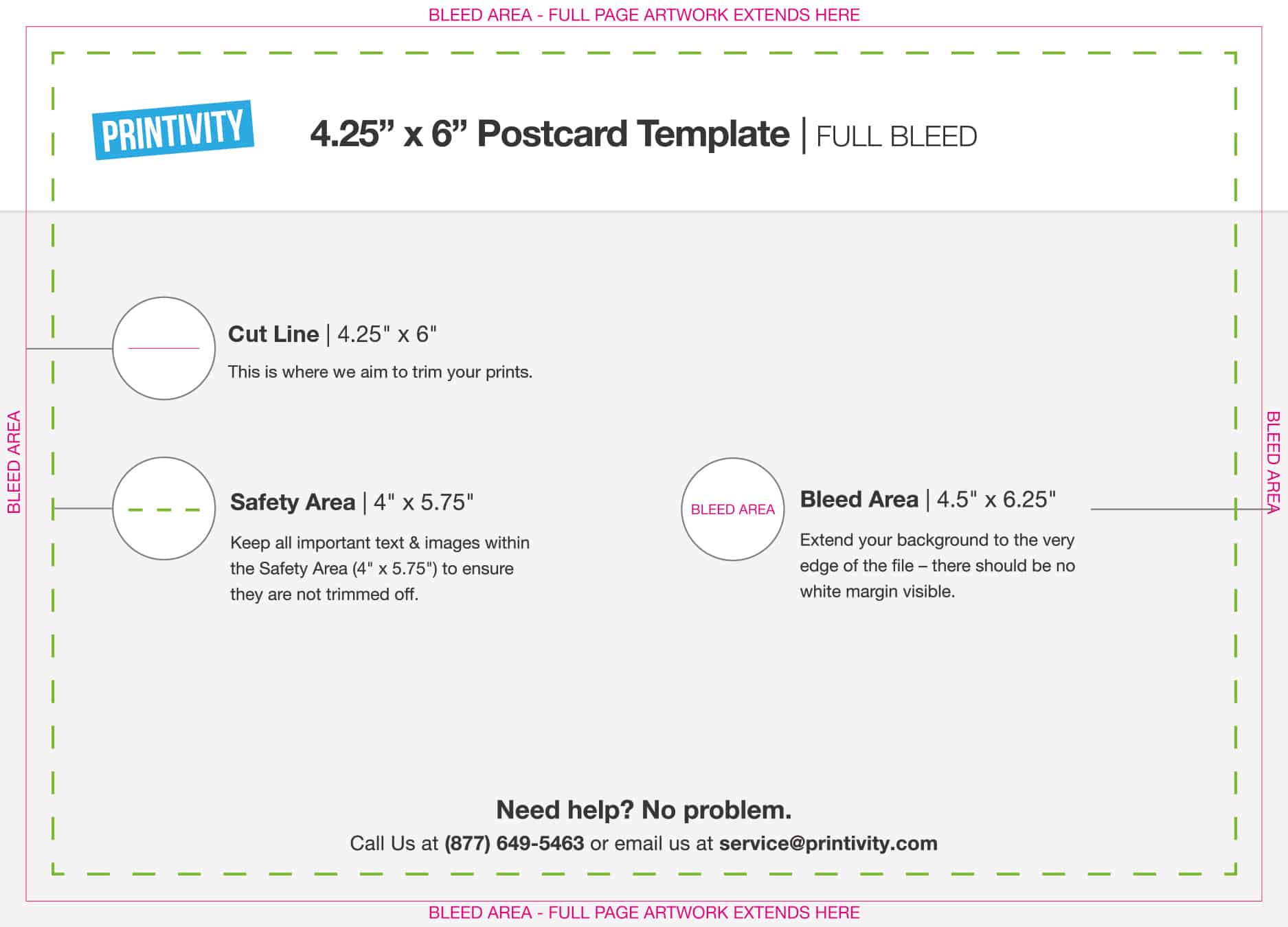 Postcard Templates - Printivity Insights Throughout 5 X 7 Postcard Template