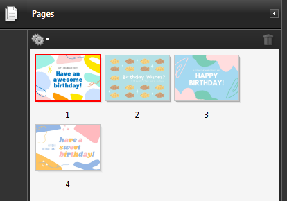 Organize pages with Acrobat