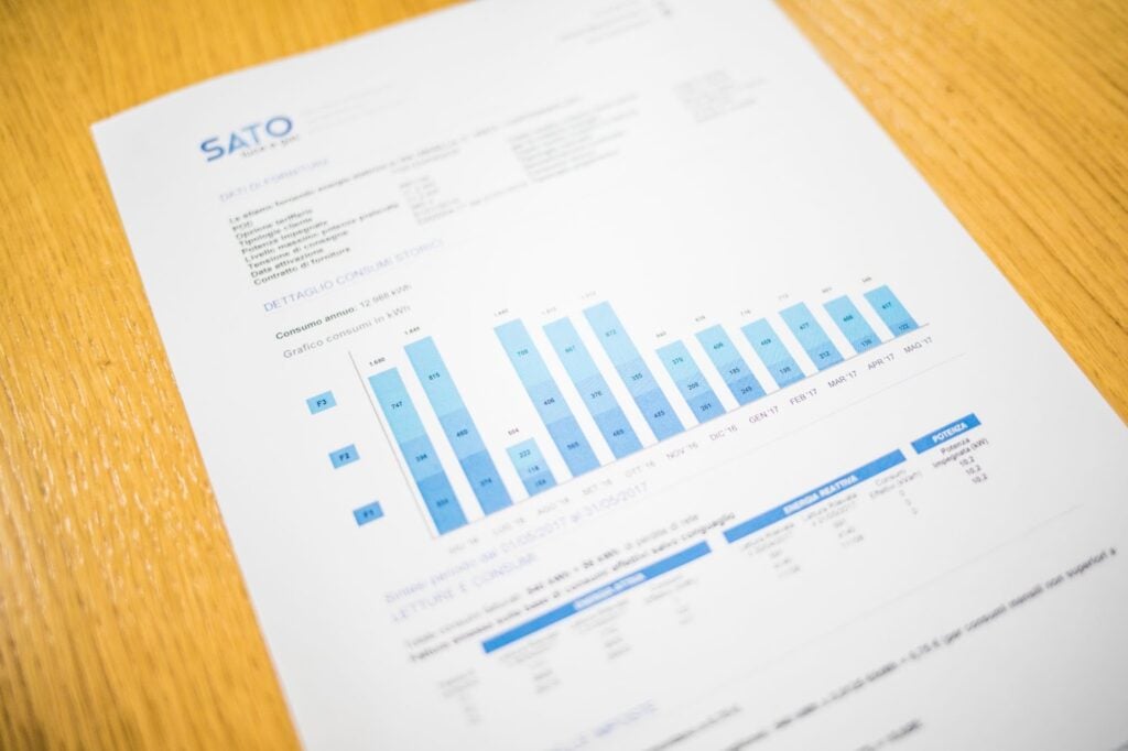 annual report sheet