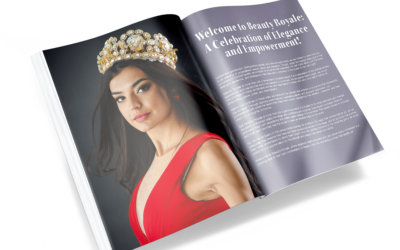 Pageant program spread