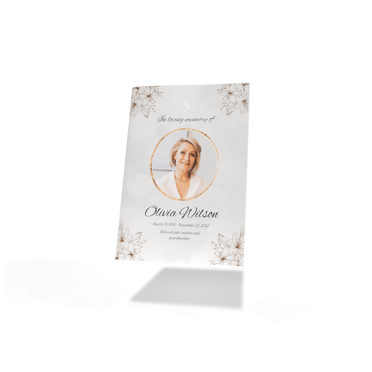 Print Funeral Programs