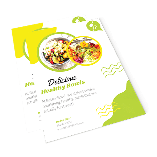 Print Restaurant Flyers