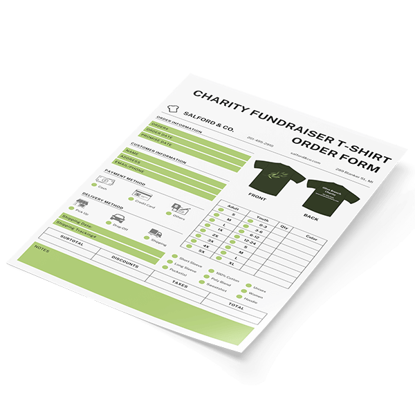 Print Fundraiser Forms